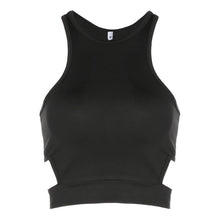 Load image into Gallery viewer, Women Yoga Top Gym Sports Vest Sleeveless Shirts Sexy Solid Tank Tops Sport Top Fitness Clothing Women Running Clothes Singlets
