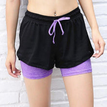 Load image into Gallery viewer, Womens Yoga Shorts Running Tights Short Women&#39;s Gym Cool Woman Sports Short Fitness Ladies Running Shorts Sportswear
