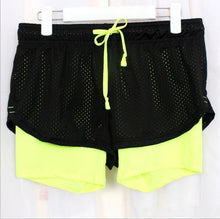 Load image into Gallery viewer, Womens Yoga Shorts Running Tights Short Women&#39;s Gym Cool Woman Sports Short Fitness Ladies Running Shorts Sportswear
