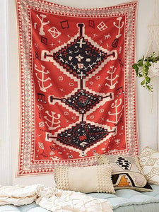 Bohemia Multifunctional Floral Printed Tapestry Decoration