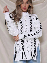 Load image into Gallery viewer, Winter Strap Loose Knit Hollow Sweater
