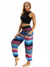 Load image into Gallery viewer, Women&#39;s Casual Light Lantern Stripe Dance Pants Popular In Autumn Yoga Loose Pants
