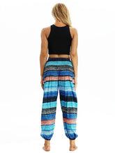 Load image into Gallery viewer, Women&#39;s Casual Light Lantern Stripe Dance Pants Popular In Autumn Yoga Loose Pants
