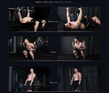 Load image into Gallery viewer, Home Workout Equipment Tension Ropes All in One Chest muscle training equipment for chest muscle training
