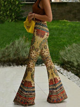 Load image into Gallery viewer, Hippie Elastic Stretch Boho Flare Pants
