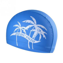 Load image into Gallery viewer, 1 Pc Adult Elastic Swimming Air Permeable Hat Soft Bathing Printed Caps Swim Hat
