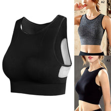 Load image into Gallery viewer, Women Sport Bra Fitness High Impact Sports Bra With Removable Cups Workout Yoga Bra Sexy Back Cutout Activewear
