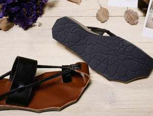 Women Summer Leather Sandals